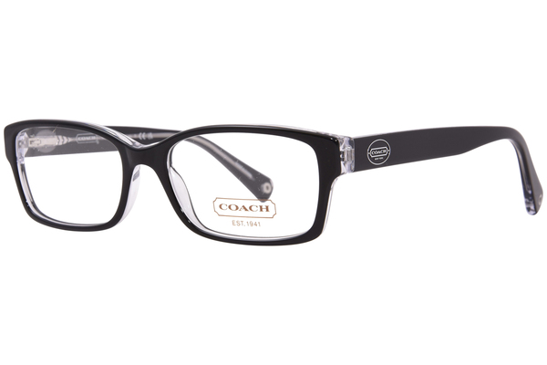  Coach Brooklyn HC6040 Eyeglasses Women's Full Rim Rectangle Shape 