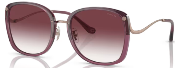 Coach Cl905 HC7157D Sunglasses Women's Square Shape