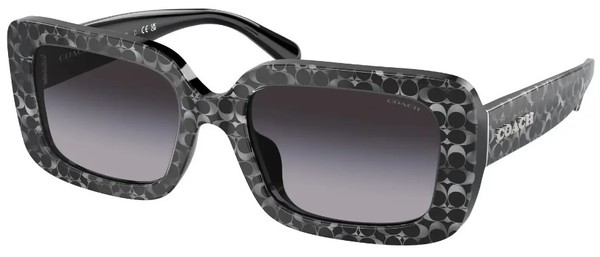 Coach CL922 HC8380U Sunglasses Women's Rectangle Shape