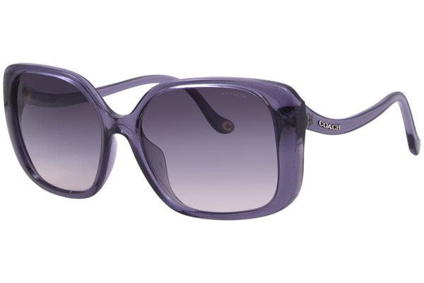  Coach CL929 HC8376U Sunglasses Women's Square Shape 