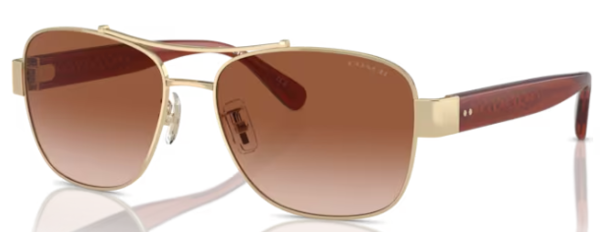  Coach CR617 HC7161 Sunglasses Women's Pilot 