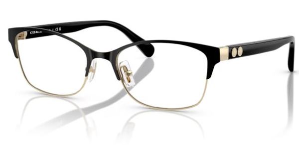  Coach CY044 HC5176 Eyeglasses Women's Full Rim Rectangle Shape 