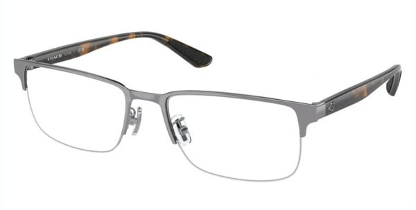  Coach HC5158 Eyeglasses Men's Semi Rim Rectangle Shape 