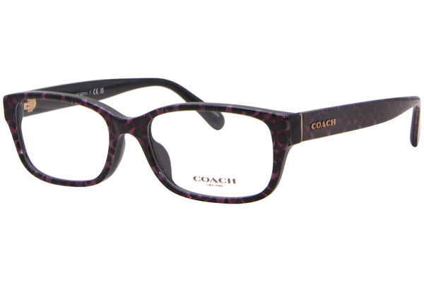  Coach HC6221U Eyeglasses Women's Full Rim Rectangle Shape 