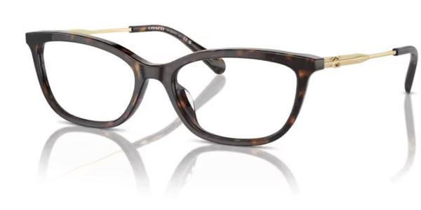 Coach HC6237U Eyeglasses Women's Full Rim Rectangle Shape