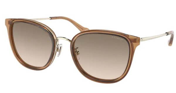 Coach C7999 HC7135 Sunglasses Women's Square Shape