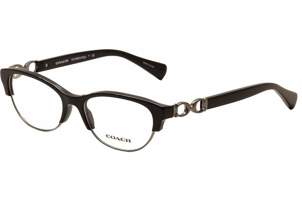  Coach Women's Eyeglasses Kitty HC5063 HC/5063 Half Rim Optical Frame 