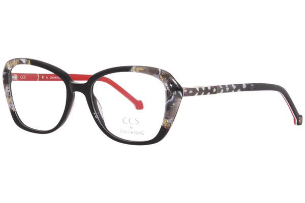  Coco Song CCS161 Eyeglasses Women's Full Rim Oval Shape 