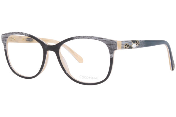  Coco Song Change-Thing CV181 Eyeglasses Frame Women's Full Rim Cat Eye 