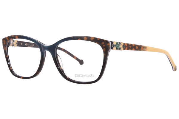 Coco Song Freedom Sound CV265 Eyeglasses Women's Full Rim Square Shape