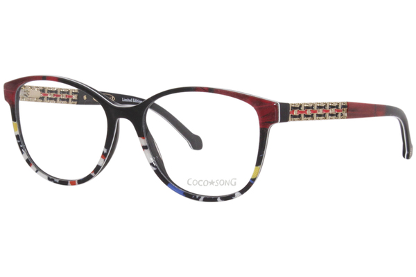 Coco Song Jericho Road CV235 Eyeglasses Women's Full Rim Oval Shape