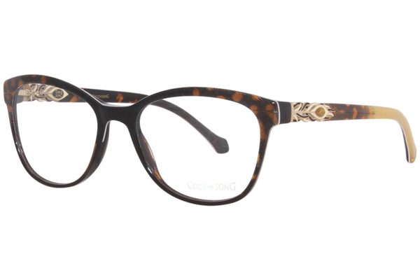 Coco Song Love Generation CV268 Eyeglasses Women's Full Rim Cat Eye