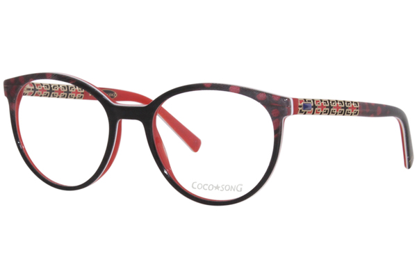 Coco Song Nobody Knows CV245 Eyeglasses Women's Full Rim Round Shape