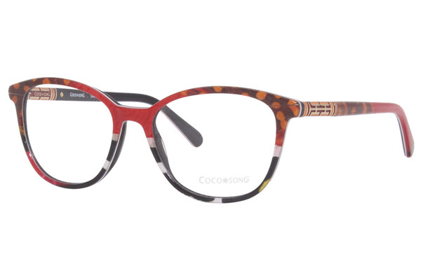  Coco Song Nothing-Lose CV193 Eyeglasses Frame Women's Full Rim Cat Eye 