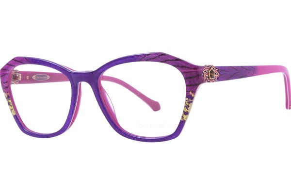  Coco Song Smile-Monkey CV293 Eyeglasses Women's Full Rim Oval Shape 