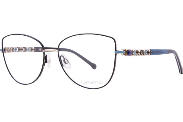 Coco Song Sweet Candy CV294 Eyeglasses Women's Full Rim Square Shape