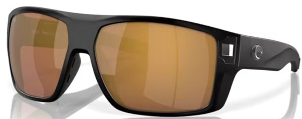  Costa Del Mar Polarized Diego 6S9034 Sunglasses Men's Rectangle Shape 