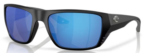 Costa Del Mar Polarized Finlet 6S9118 Sunglasses Men's Full Rim Rectangle Shape