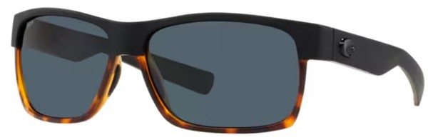  Costa Del Mar Polarized Half-Moon 6S9026 Sunglasses Men's Pillow Shape 