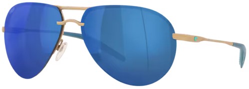  Costa Del Mar Polarized Helo Sunglasses Titanium 