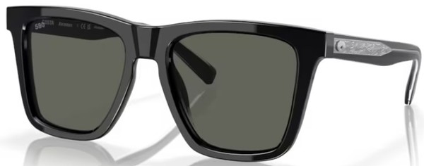 Costa Del Mar Polarized Keramas 6S2015 Sunglasses Men's Square Shape