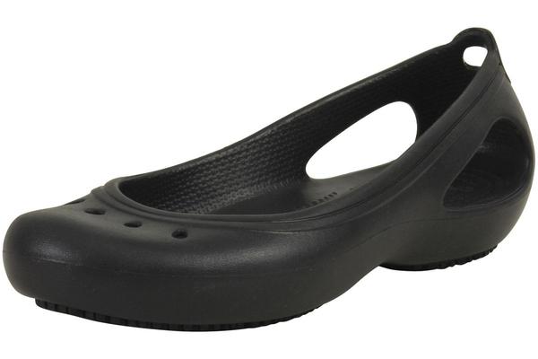  Crocs At Work Women's Kadee Slip Resistant Flats Shoes 