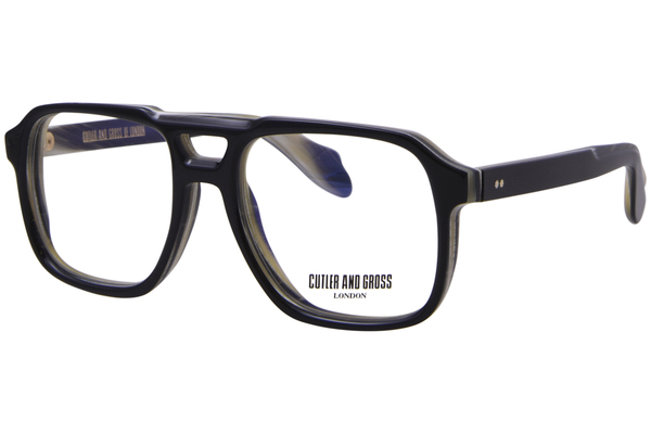  Cutler and Gross CGOP139455 Eyeglasses Men's Full Rim Pilot 