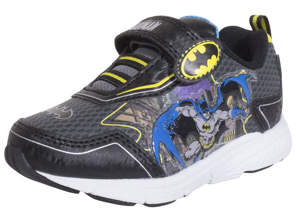  DC Comics Batman Toddler/Little Kids Boy's Sneakers Light Up 