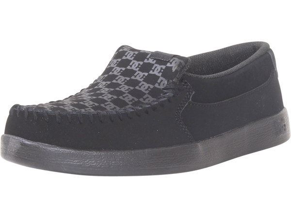  DC Shoes Men's Villain-2 Loafers Skate Slip-On Leather 