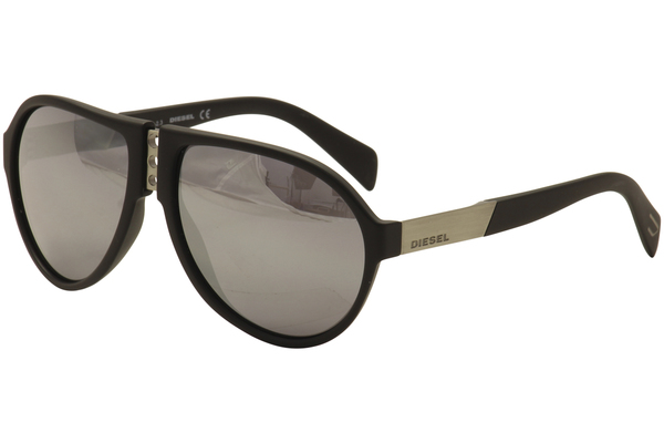  Diesel Men's DL0093 DL/0093 Retro Pilot Sunglasses 