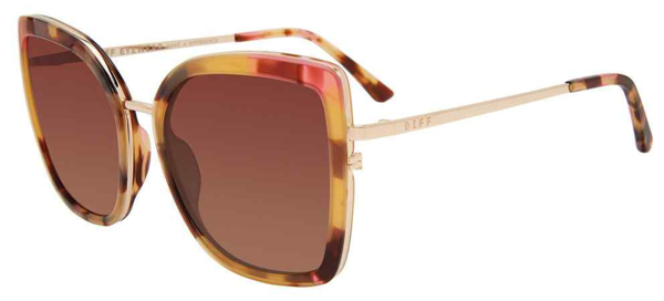 Diff SDFCLRS Sunglasses Women's Square Shape