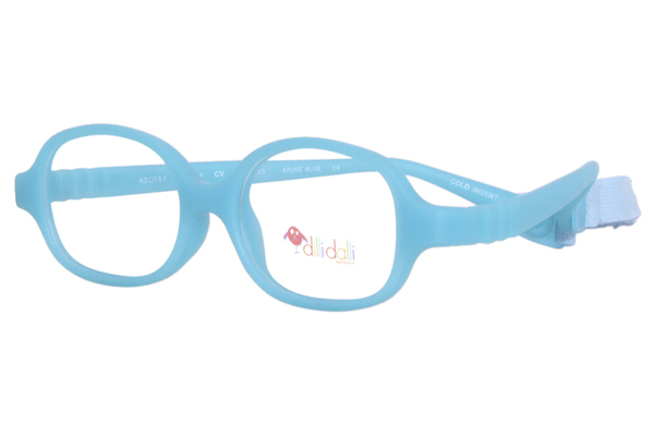  Dilli Dalli Cuddles Eyeglasses Youth Kids Full Rim Oval Shape 