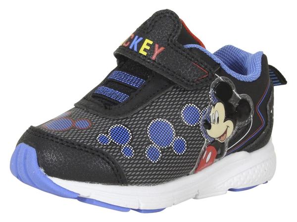  Disney Junior Toddler/Little Boy's Mickey Mouse Light Up Sneakers Shoes 