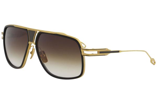  Dita Men's Grandmaster-Five DRX-2077 18K Gold Fashion Pilot Titanium Sunglasses 