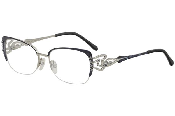  Diva Women's Eyeglasses 5440 Half Rim Optical Frame 