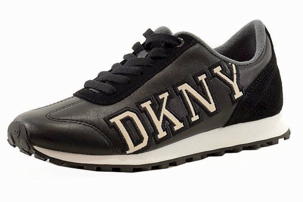  DKNY Women's Jete Logo Varsity Leather Fashion Sneakers Shoes 