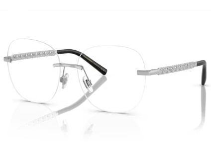  Dolce & Gabbana DG1352 Eyeglasses Women's Rimless Oval Shape 