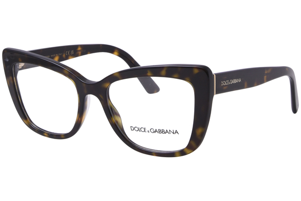  Dolce & Gabbana DG3308 Eyeglasses Women's Full Rim Cat Eye 