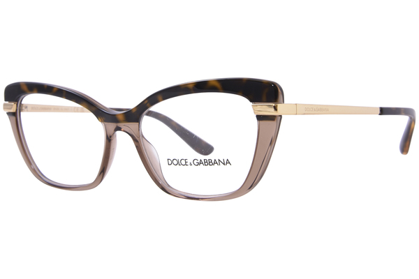  Dolce & Gabbana DG3325 Eyeglasses Women's Full Rim Cat Eye 