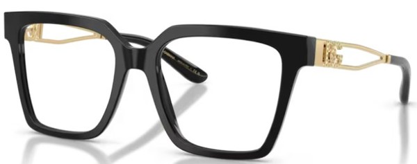 Dolce & Gabbana DG3376B Eyeglasses Women's Full Rim Square Shape