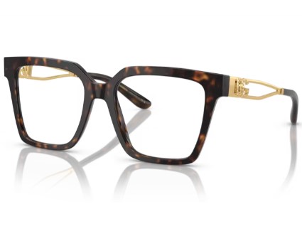  Dolce & Gabbana DG3376B Eyeglasses Women's Full Rim Square Shape 