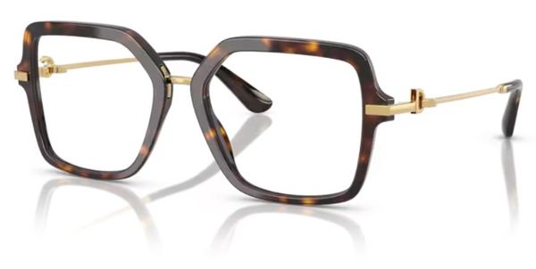  Dolce & Gabbana DG3396 Eyeglasses Women's Full Rim Square Shape 