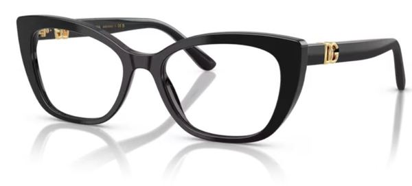  Dolce & Gabbana DG3398 Eyeglasses Women's Full Rim Cat Eye 