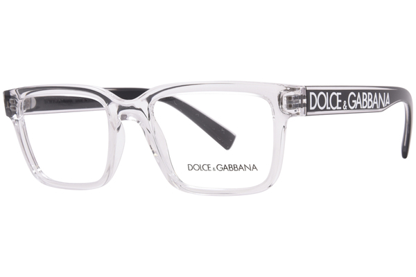  Dolce & Gabbana DG5102 Eyeglasses Men's Full Rim Rectangle Shape 