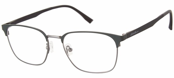 Eddie Bauer EB32056 Eyeglasses Men's Full Rim Square Shape w/Clip On