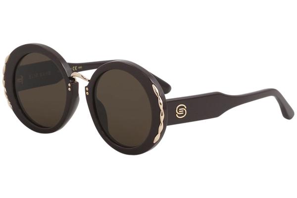 Elie Saab Women's ES013S ES/013/S Fashion Round Sunglasses