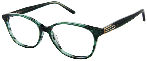 Elle 13533 Eyeglasses Women's Full Rim Round Shape