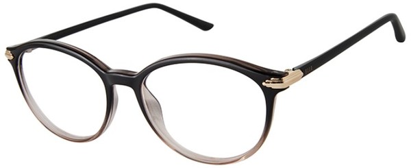 Elle 13545 Eyeglasses Women's Full Rim Round Shape