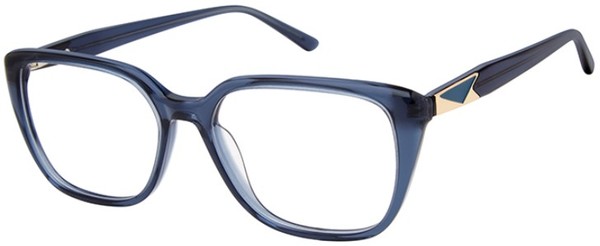 Elle 13551 Eyeglasses Women's Full Rim Square Shape