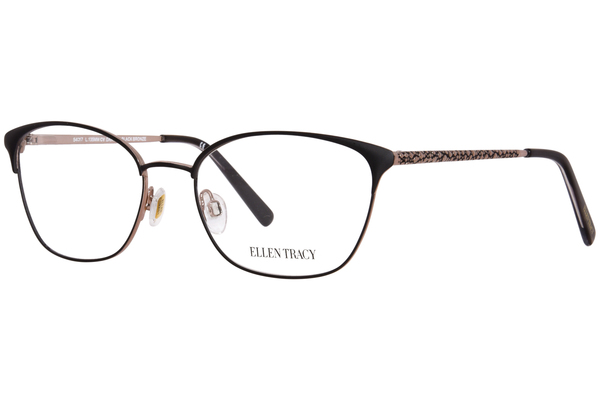  Ellen Tracy Dartry Eyeglasses Women's Full Rim Cat Eye 